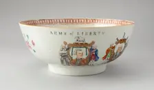 Punch Bowl, c. 1769. Creator: Unknown