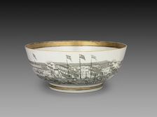 Punch Bowl, c. 1789. Creator: Unknown