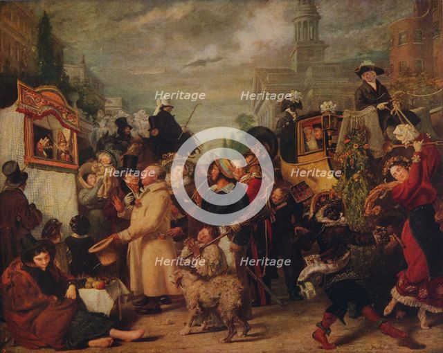 'Punch or May Day', 1829, (c1915). Artist: Benjamin Robert Haydon.
