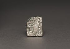Punch-Marked Coin, 400-300 BC. Creator: Unknown