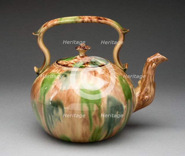 Punch Pot, Staffordshire, 1760/70. Creator: Staffordshire Potteries.