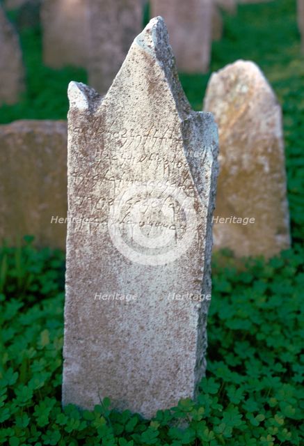Punic stela with a Phoenician inscription, 2nd century BC. Artist: Unknown