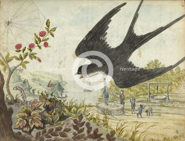 Punishment of the slanderer, 1777.  Creator: Jan Brandes.