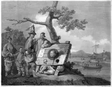 Punishment of the Tcha China, 1796. Artist: Hall