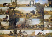 Punishment of a Hunter 1647. Creator: Potter, Paulus (1625-1654)
