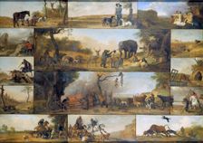 Punishment of a Hunter 1647. Creator: Potter, Paulus (1625-1654)