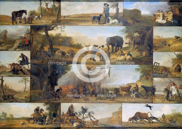 Punishment of a Hunter', 1647.  Creator: Potter, Paulus (1625-1654).