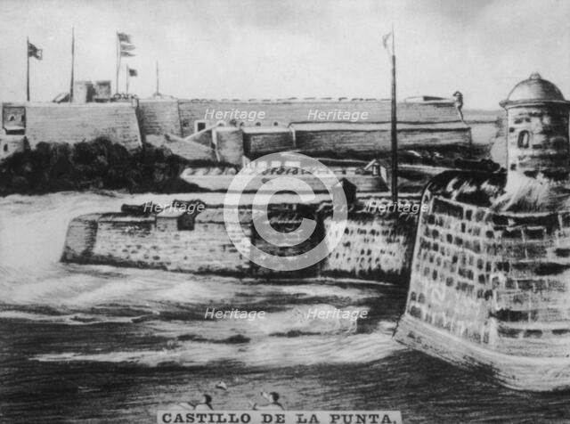Punta Castle, (1589), 1920s. Artist: Unknown