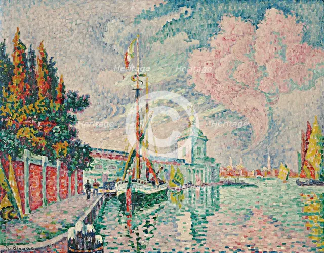 Punta della Dogana, Venice, 1923.