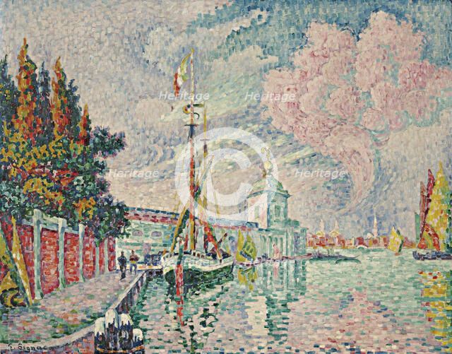 Punta della Dogana, Venice, 1923.