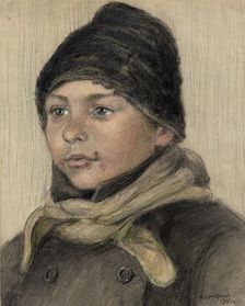 Pupil at the Irkutsk City School, 1904. Creator: Boris Vasilievich Smirnov
