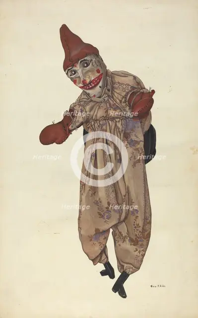 Puppet, 1935/1942. Creator: George File.