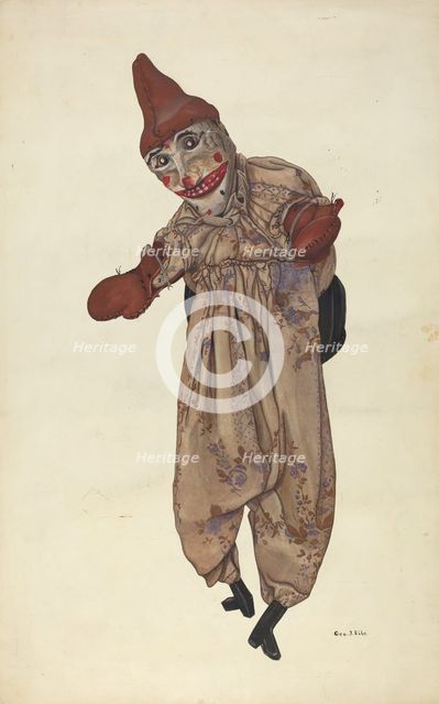 Puppet, 1935/1942. Creator: George File.