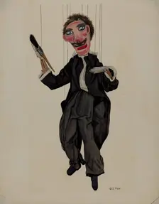 Puppet, 1935/1942. Creator: George File