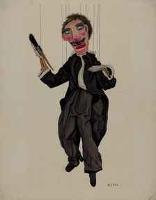Puppet, 1935/1942. Creator: George File