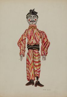 Puppet, c. 1940. Creator: Hilda Olson