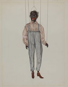 Puppet - "Cotton Picker", c. 1936. Creator: Vera Van Voris
