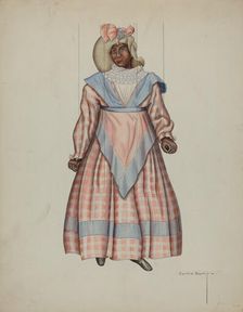 Puppet - "Liza", c. 1938. Creator: Bertha Semple