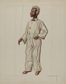 Puppet - "Uncle Tom", c. 1937. Creator: Bertha Semple