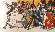 Puppets, 1911. Creator: Attilio Mussino