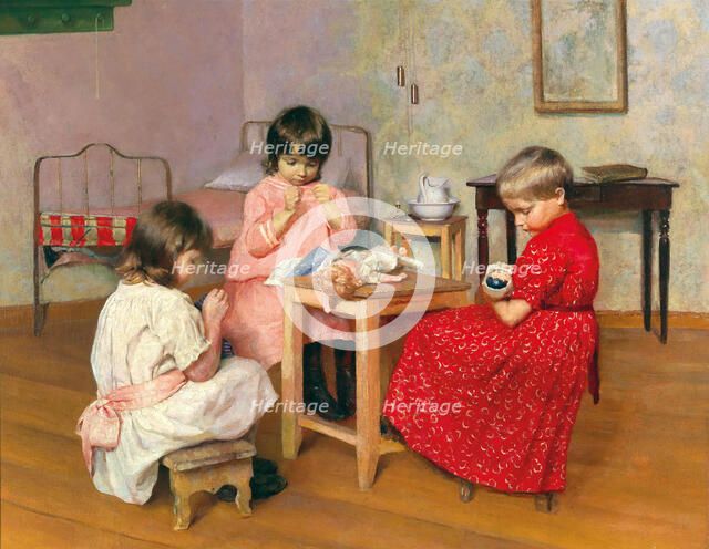 Puppets. Creator: Shanks, Emilia Yakovlevna (1857-1936).