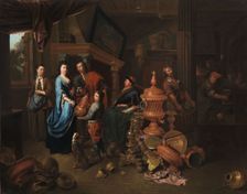 Purchase of a Samovar, End of 17th-Early 18th cen. Creator: Gerard Thomas