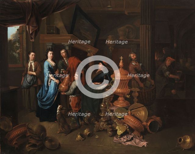 Purchase of a Samovar, End of 17th-Early 18th cen. Creator: Gerard Thomas.