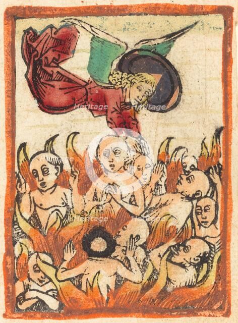 Purgatory, c. 1480. Creator: Unknown.