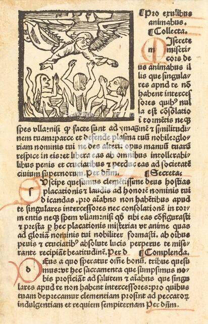 Purgatory, c. 1500. Creator: Unknown.