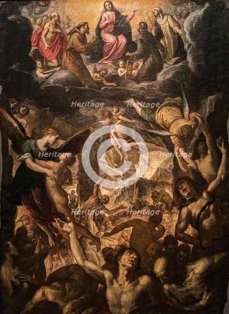 Purgatory, c1600-1610. Creator: Sorri, Pietro (1556-1622).