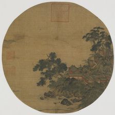 Pure Sanctuary with Pine Grown Stairs, Ming dynasty, 15th-16th century. Creator: Unknown
