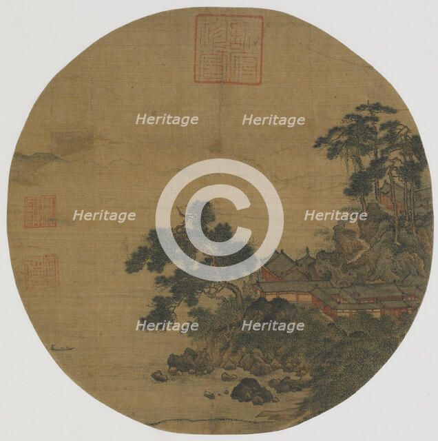 Pure Sanctuary with Pine Grown Stairs, Ming dynasty, 15th-16th century. Creator: Unknown.