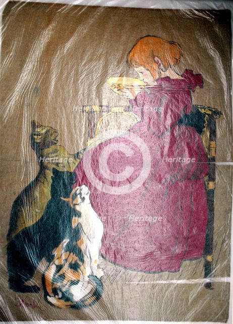 Pure Sterilized Milk from the Vingeanne Region, 1894–96. Creator: Theophile Alexandre Steinlen.