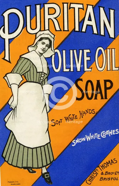Puritan Olive Oil Soap, c.1900. Artist: Unknown