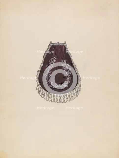 Purse, 1935/1942. Creator: Gladys Cook.