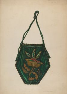 Purse, 1935/1942. Creator: Florence Earl