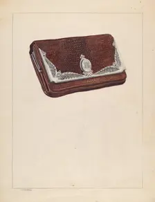 Purse, 1935/1942. Creator: Isidore Steinberg