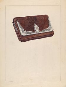 Purse, 1935/1942. Creator: Isidore Steinberg