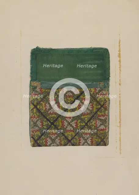 Purse, 1935/1942. Creator: Marion Gaylord.