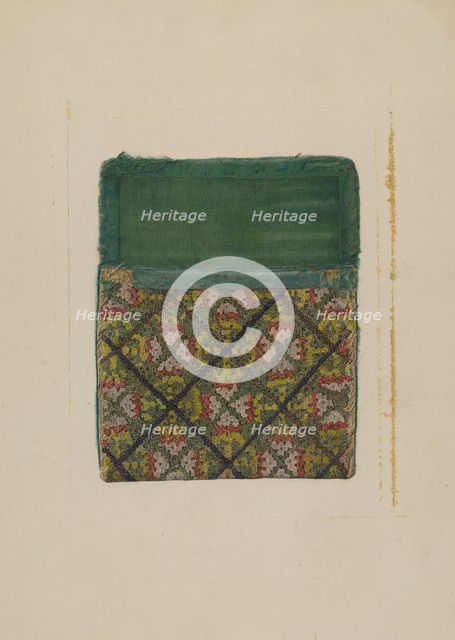Purse, 1935/1942. Creator: Marion Gaylord.