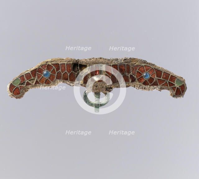 Purse Clasp, Frankish, 500-600. Creator: Unknown.