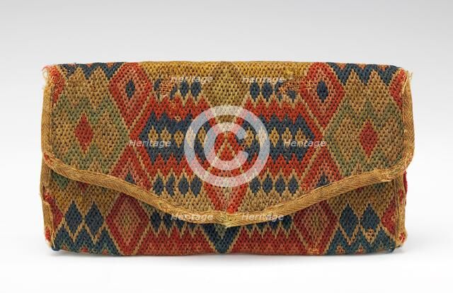 Purse, American, fourth quarter 18th century. Creator: Deborah Hill.