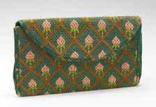 Purse, American, fourth quarter 18th century. Creator: Unknown