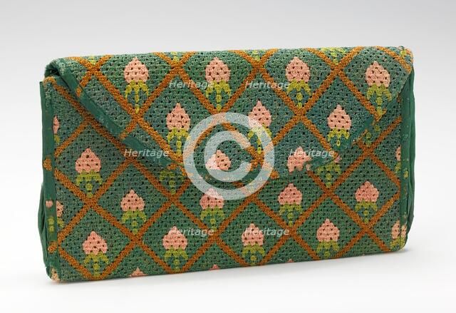 Purse, American, fourth quarter 18th century. Creator: Unknown.