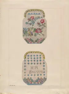 Purse, c. 1936. Creator: Edith Magnette