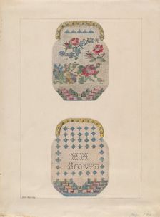 Purse, c. 1936. Creator: Edith Magnette