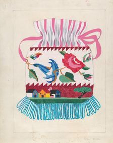 Purse, c. 1936. Creator: Mabel Ritter