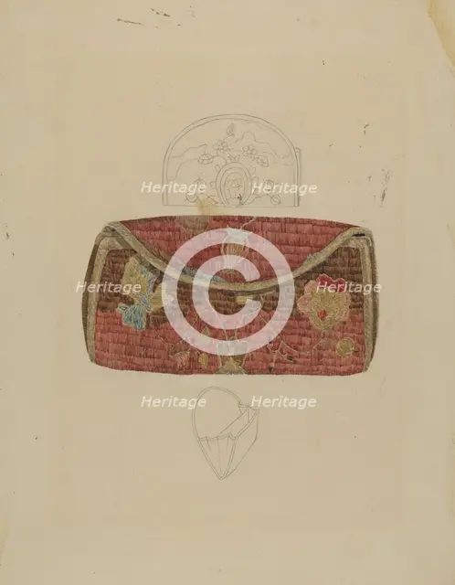 Purse, c. 1936. Creator: Melita Hofmann.