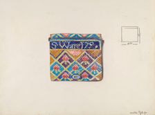 Purse, c. 1936. Creator: Walter Pyle