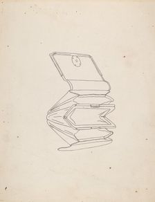 Purse, c. 1937. Creator: Isidore Steinberg